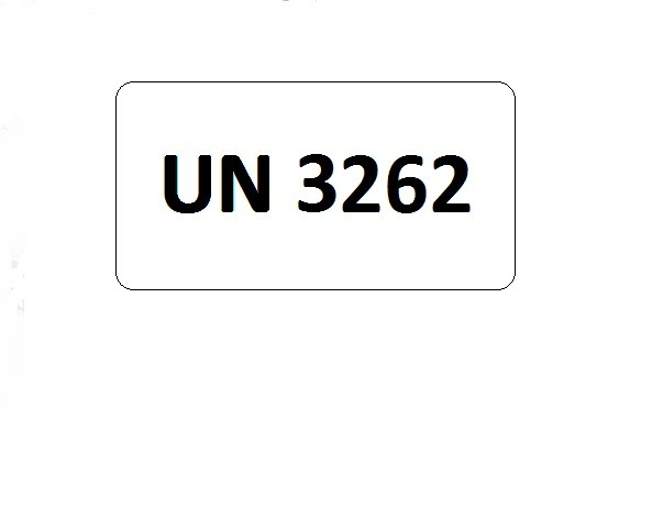 UN-Etiketten mit Eindruck UN 3262