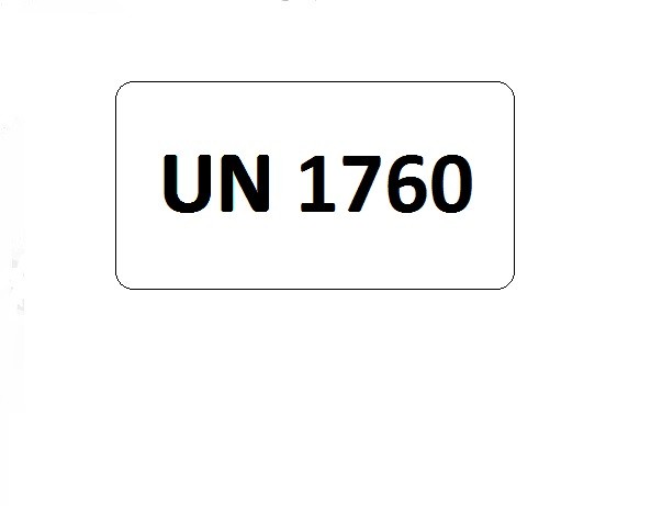 UN-Etiketten mit Eindruck UN 1760