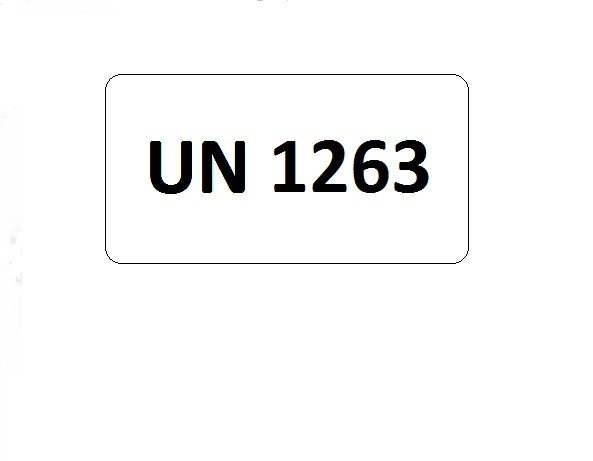 UN-Etiketten mit Eindruck UN 1263