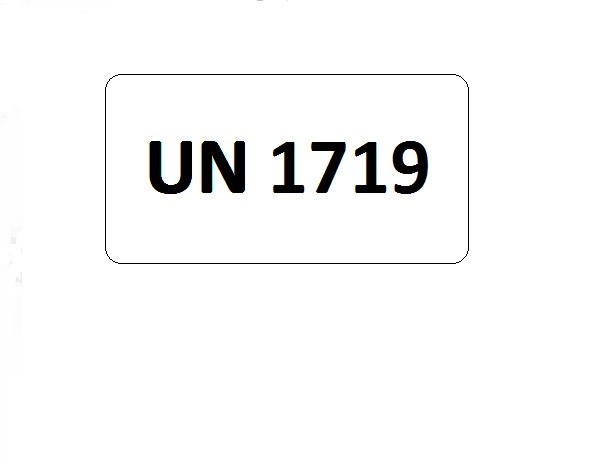 UN-Etiketten mit Eindruck UN 1719