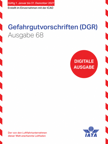 Iata 2027 Deutsch Digitale Ausgabe