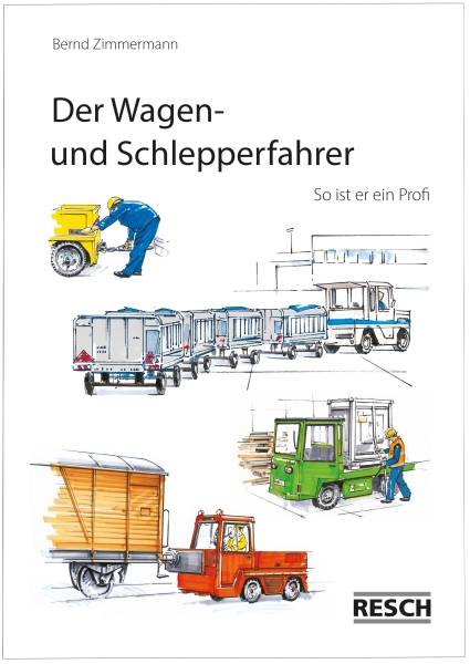 Der Wagen und Schlepperfahrer