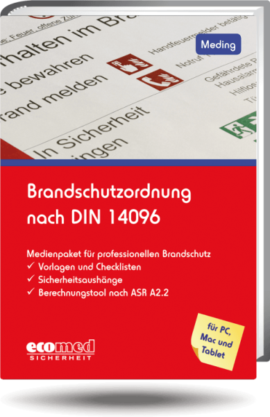 Brandschutzordnung nach DIN 14096