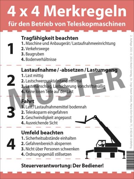 4 x 4 Merkregeln Betrieb Teleskopmaschinen (1)